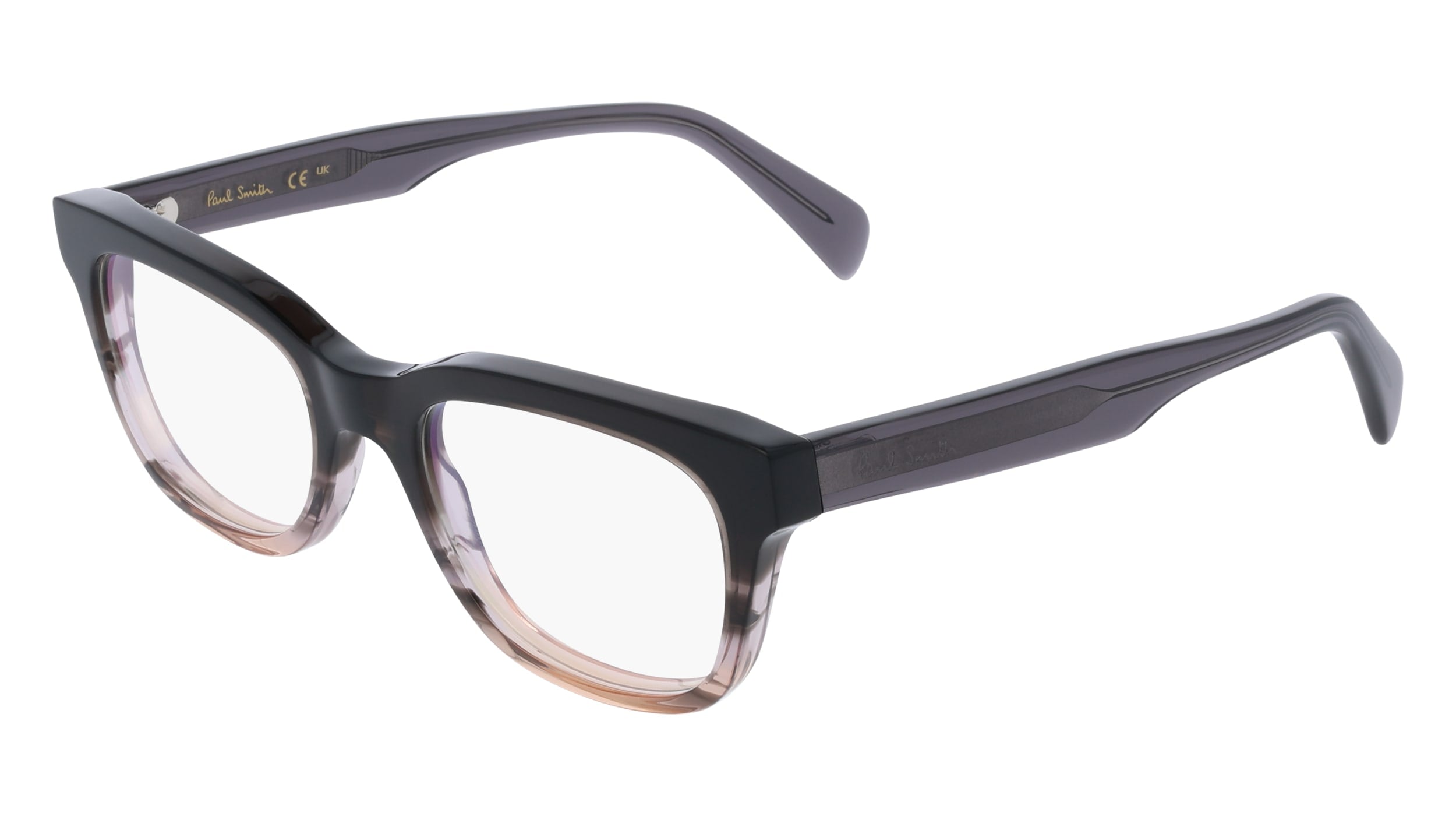 Paul Smith® Meade PSM PS25606 021 52 - 021 Striped Grey/Light Grey/Brown Eyeglasses