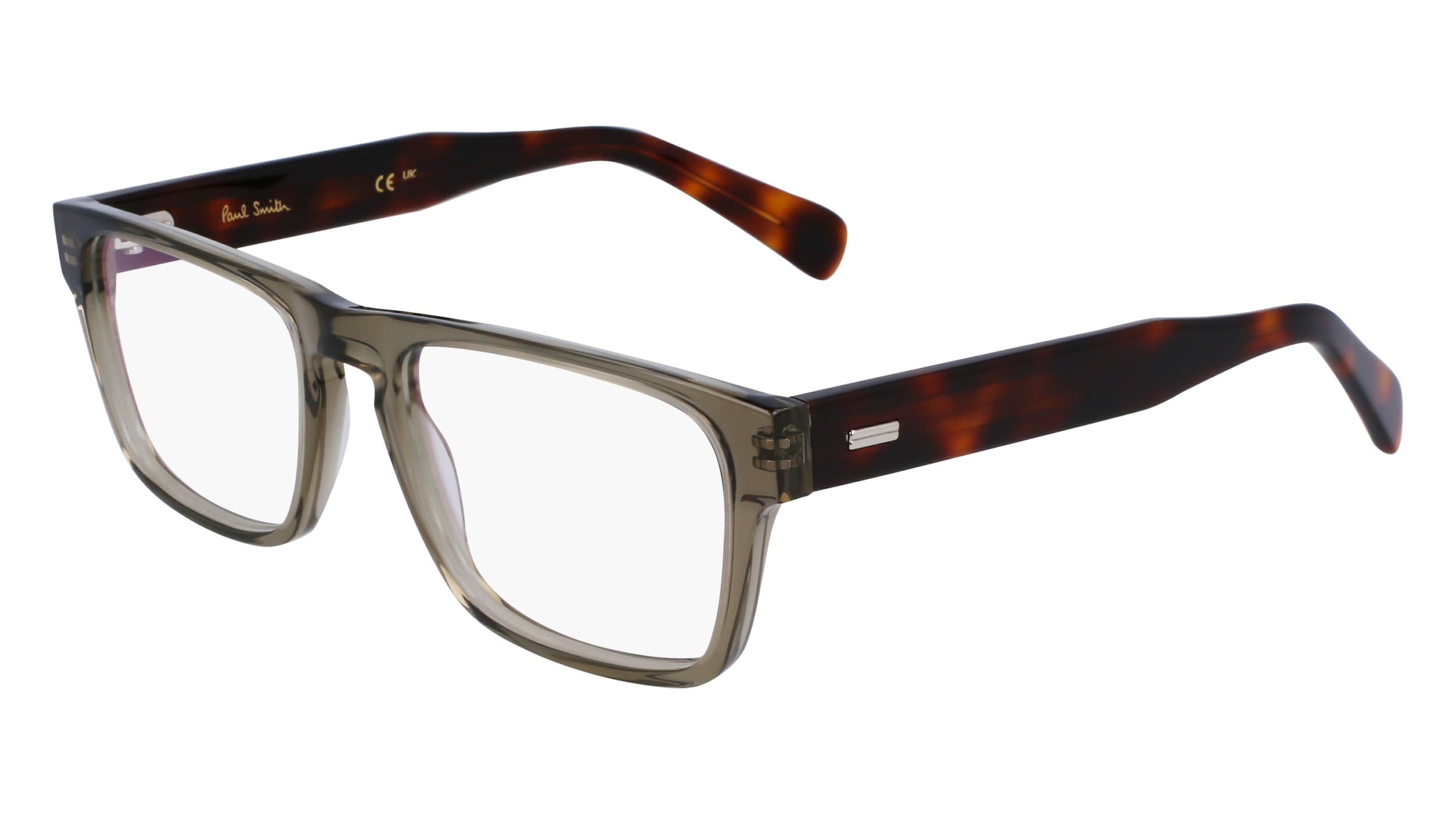 Paul Smith® Harrow PSM PSOP101 317 54 - 317 Transparent Khaki Eyeglasses