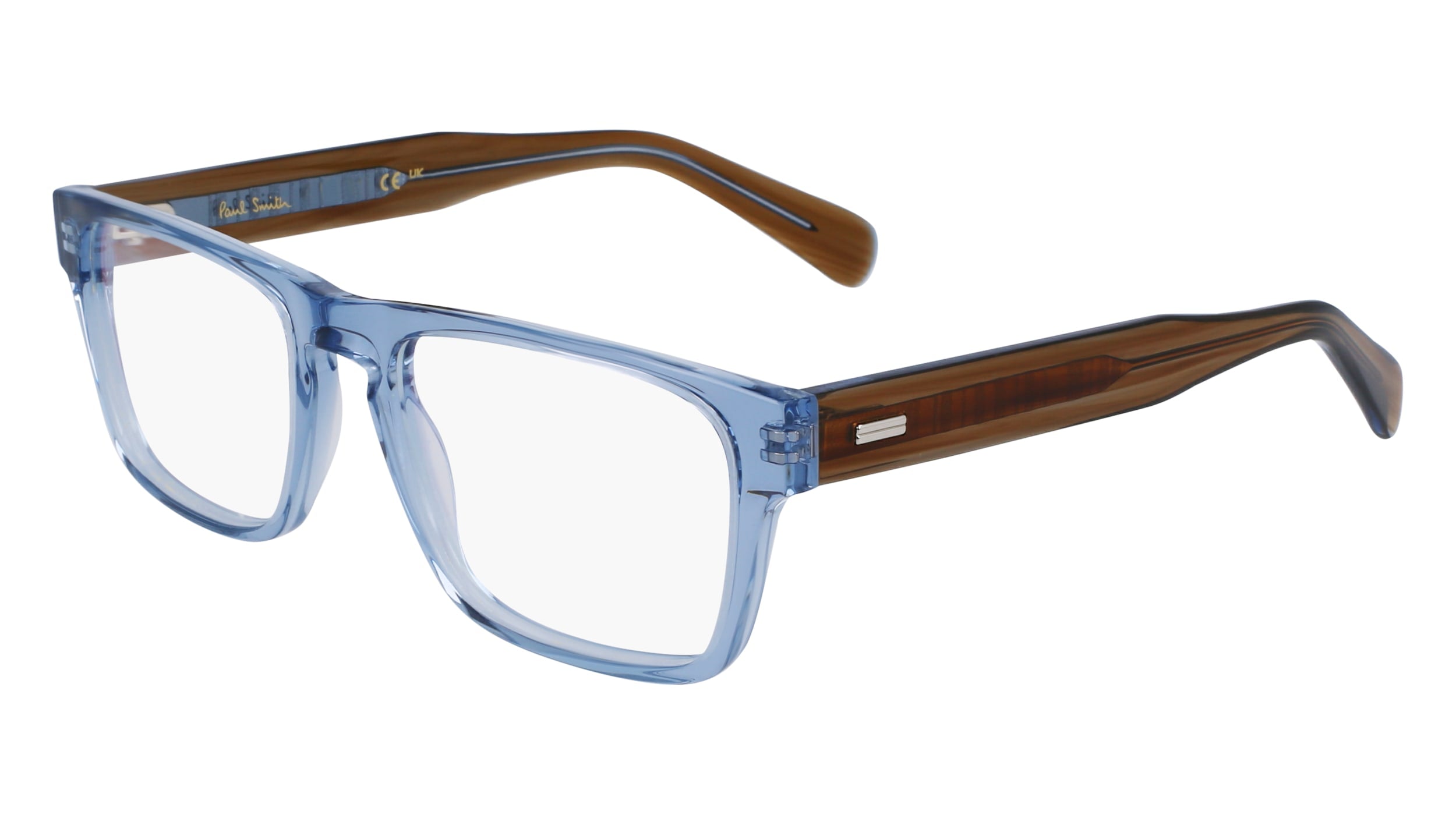 Paul Smith® Harrow PSM PSOP101 462 54 - 462 Crystal Light Blue Eyeglasses