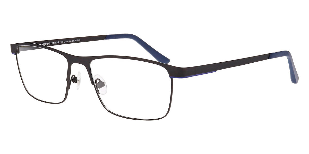 ProDesign Denmark® RACE 3 PDD RACE 3 6031 58 - Black Dark Matt Eyeglasses