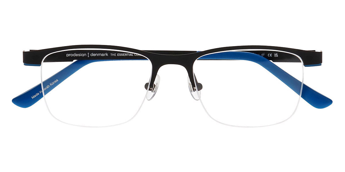 ProDesign Denmark® RACE 4 PDD RACE 4 6131 51 - Bluish Black Dark Matt Eyeglasses