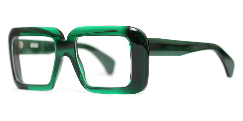 Henau® Tobogan H TOBOGAN R66 53 - Green Transparent Eyeglasses