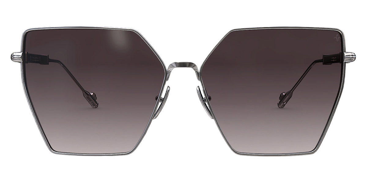 Philippe V® WNo23 PHI WNo23 Silver Frame Grey Gradient Lens 60 - Silver Frame - Grey Gradient Lens Sunglasses