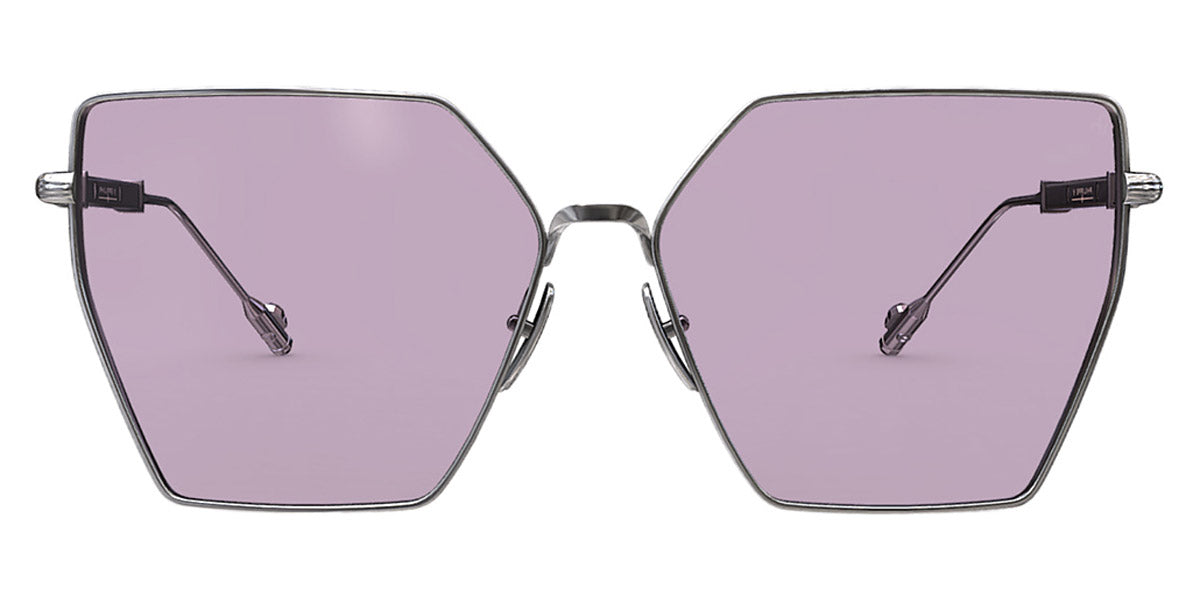 Philippe V® WNo23 PHI WNo23 Silver Frame Jelly Pink Lens 60 - Silver Frame - Jelly Pink Lens Sunglasses