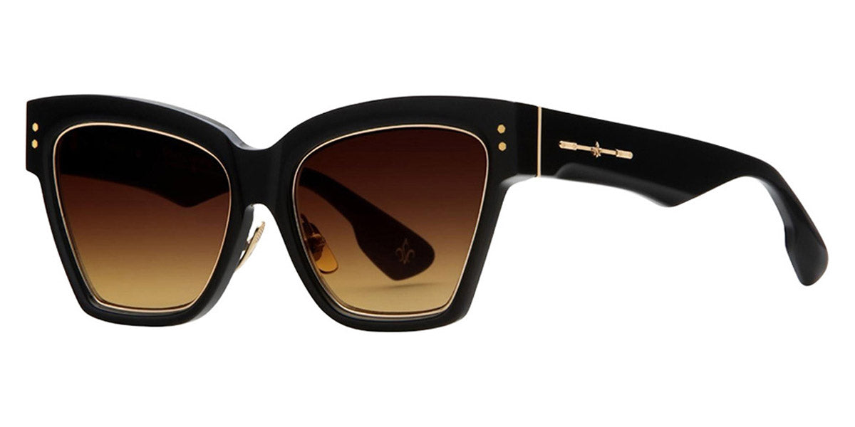 Philippe V® WNo9DC PHI WNo9DC Black Frame Orange Gradient Lens 56 - Black Frame - Orange Gradient Lens Sunglasses