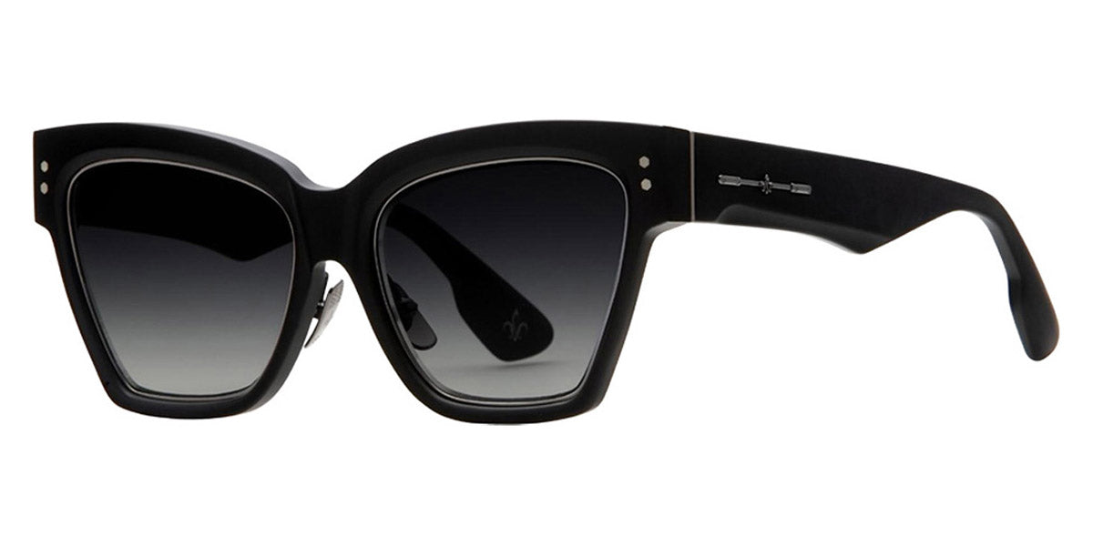 Philippe V® WNo9DC PHI WNo9DC Black Matt Frame Grey Gradient Lens 56 - Black Matt Frame - Grey Gradient Lens Sunglasses