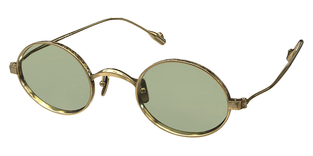 Philippe V® X15 Limited Edition PHI X15 Limited Edition Gold Frame Jelly Olive PTC Lens 46 - Gold Frame - Jelly Olive PTC Lens Sunglasses