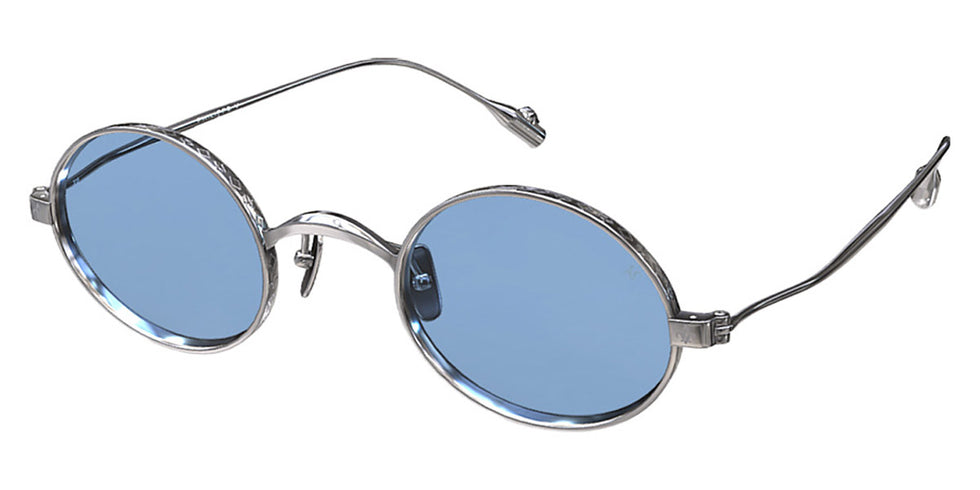 Philippe V® X15 Limited Edition PHI X15 Limited Edition Silver Frame Jelly Blue PTC Lens 46 - Silver Frame - Jelly Blue PTC Lens Sunglasses