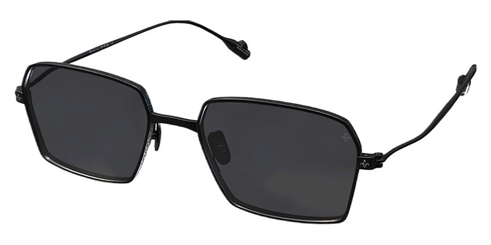 Philippe V® X17 Limited Edition PHI X17 Limited Edition Black Frame Grey Lens 55 - Black Frame - Grey Lens Sunglasses