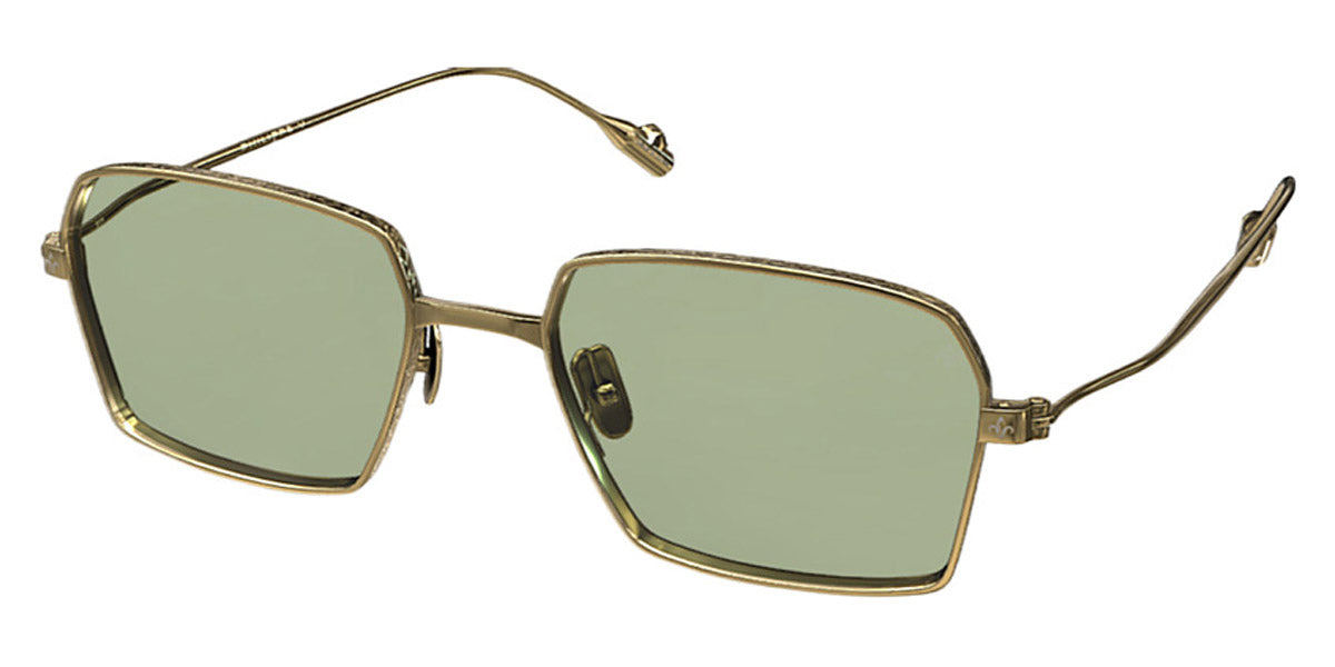 Philippe V® X17 Limited Edition PHI X17 Limited Edition Gold Frame Jelly Olive PTC Lens 55 - Gold Frame - Jelly Olive PTC Lens Sunglasses
