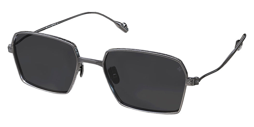 Philippe V® X17 Limited Edition PHI X17 Limited Edition Silver Frame Grey Lens 55 - Silver Frame - Grey Lens Sunglasses