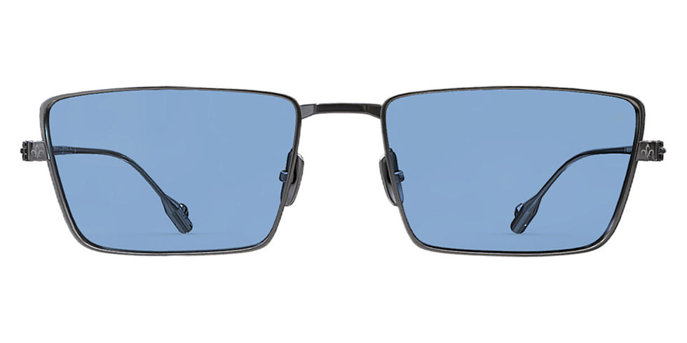 Philippe V® X18 Limited Edition PHI X18 Limited Edition Silver Frame Jelly Blue PTC Lens 57 - Silver Frame - Jelly Blue PTC Lens Sunglasses