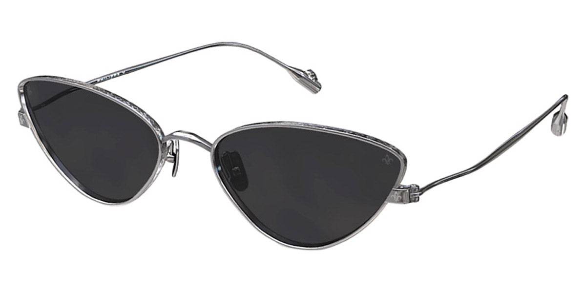 Philippe V® X19 Limited Edition PHI X19 Limited Edition Silver Frame Grey Lens 60 - Silver Frame - Grey Lens Sunglasses