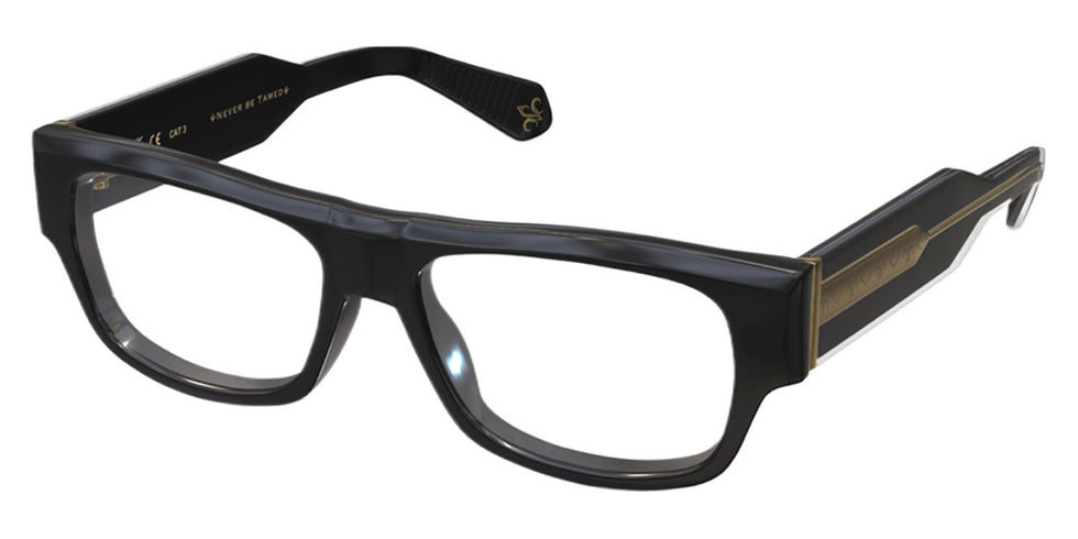 Philippe V® X56 PHI X56 Black/Gold Frame 54 - Black/Gold Frame Eyeglasses