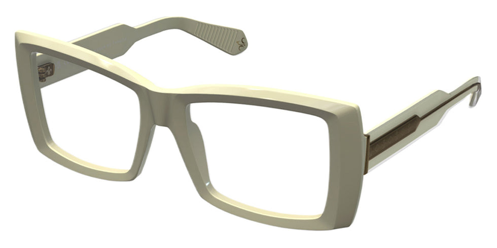 Philippe V® X57 PHI X57 Ivory/Gold Frame 56 - Ivory/Gold Frame Eyeglasses
