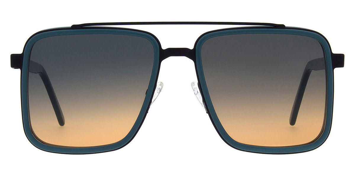 Andy Wolf® Adric Sun ANW Adric Sun 06 56 - Teal/Black 06 Sunglasses