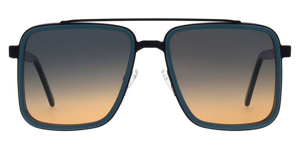 Andy Wolf® Adric Sun ANW Adric Sun 06 56 - Teal/Black 06 Sunglasses