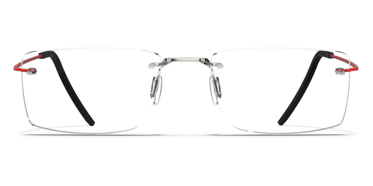 Blackfin® AERO LOOP B1-P1 BLF Aero Loop B1-P1 17891788 0 - SCARLET RED/SHINY SILVER Eyeglasses