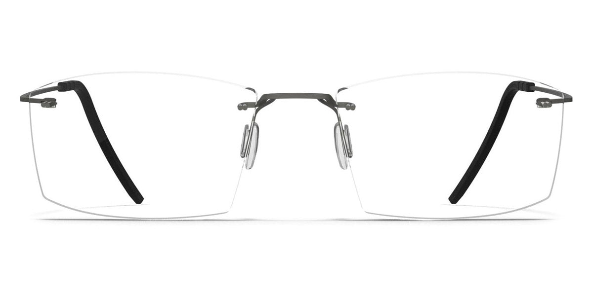 Blackfin® AERO LOOP B1-P1 BLF Aero Loop B1-P1 17901791 0 - GUNMETAL GRAY/SANDBLASTED TITANIUM Eyeglasses