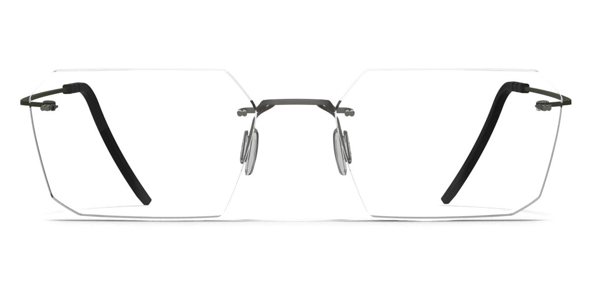 Blackfin® AERO LOOP B1-P1 BLF Aero Loop B1-P1 17951791 0 - ARMY DARK GREEN/SANDBLASTED TITANIUM Eyeglasses