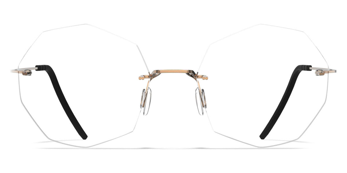 Blackfin® AERO LOOP B1-P1 BLF Aero Loop B1-P1 1809 0 - SHINY AMBER GOLD Eyeglasses