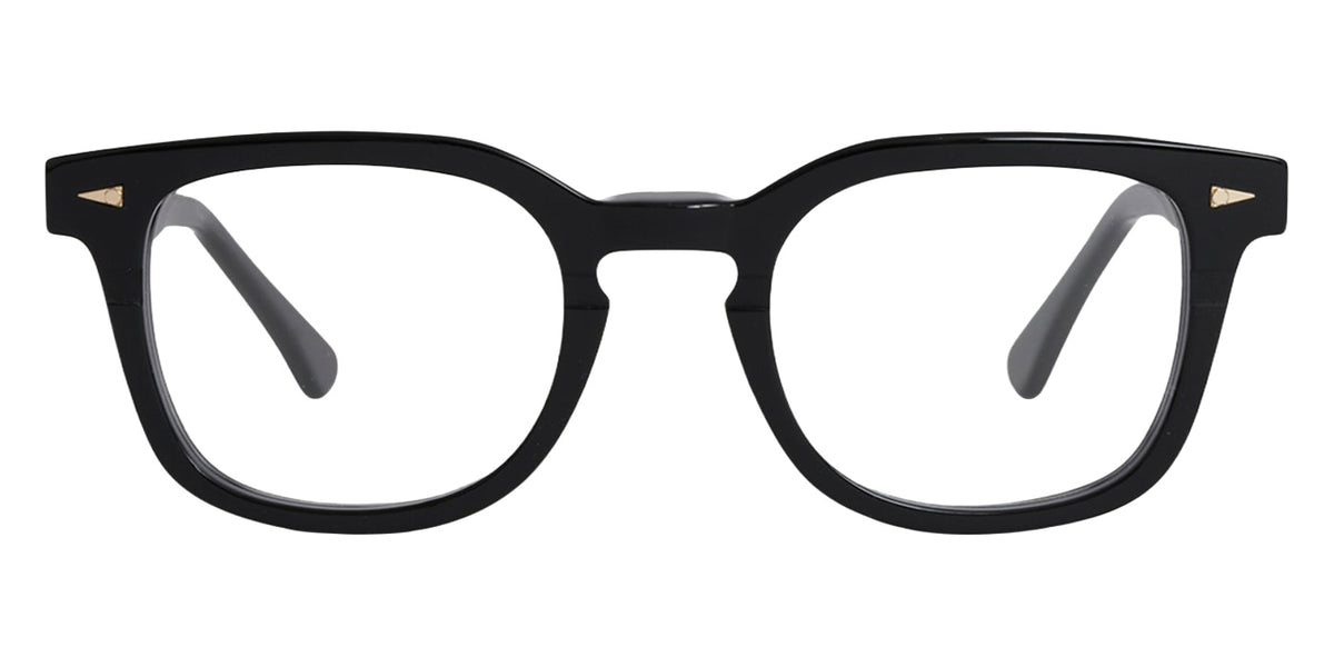 AHLEM® Rue Servan Eyeglasses AH OA037-BLCK-F1 48 - Black