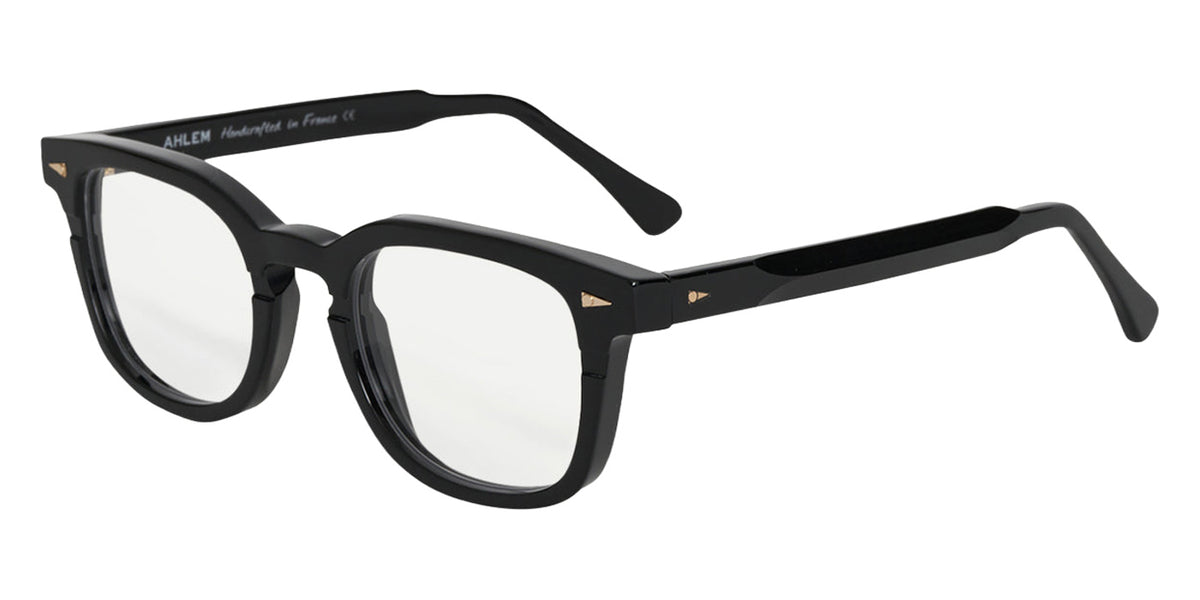 AHLEM® Rue Servan Eyeglasses AH OA037-BLCK-F1 48 - Black