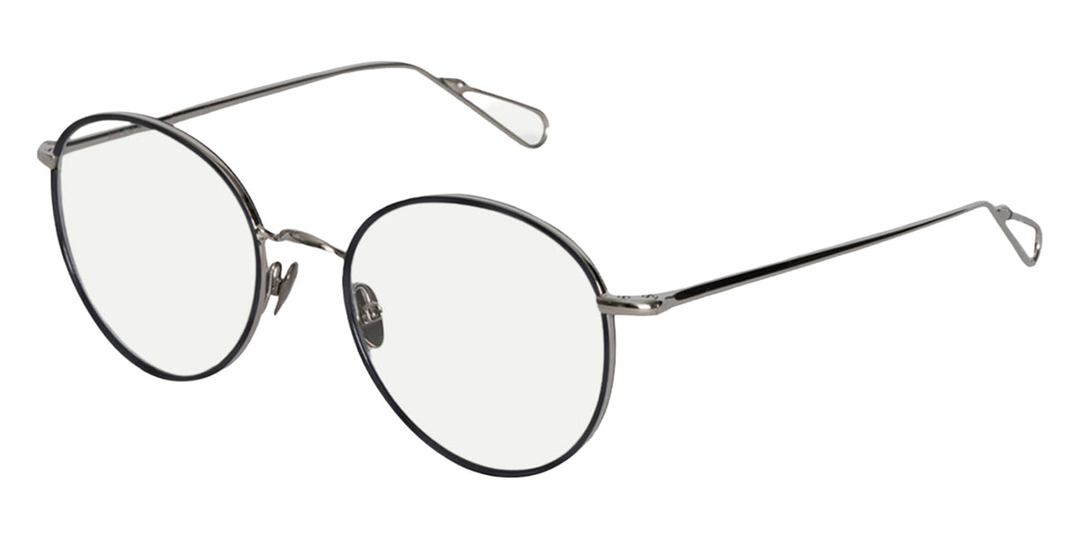 AHLEM® Place de la Madeleine Eyeglasses AH OM002-WHTG-GY-B2 53 - White Gold Grey Windsor