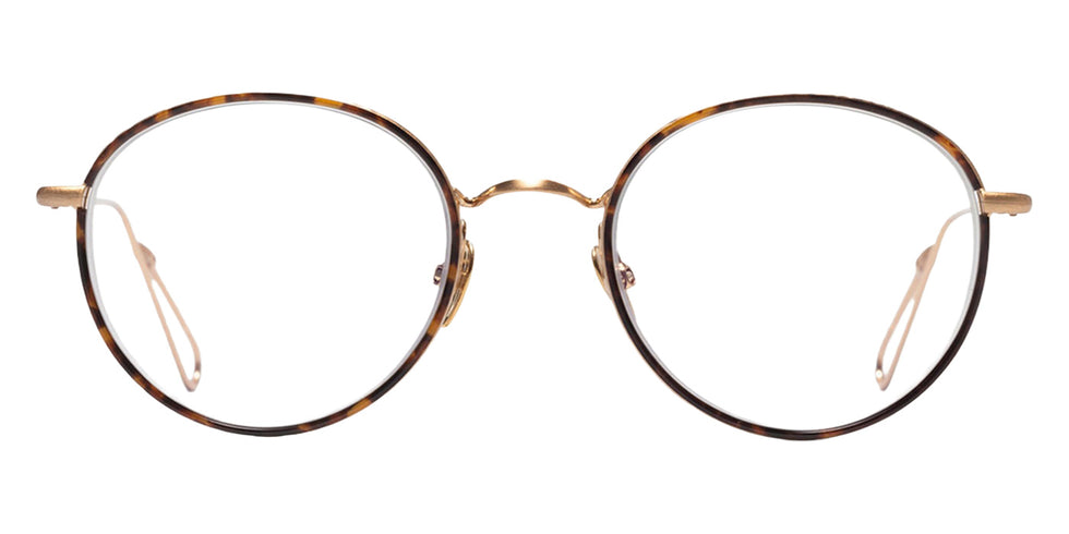 AHLEM® Auber Eyeglasses AH OM046-CHBR-TU-B2 49 - Champagne Brushed Turtle Windsor
