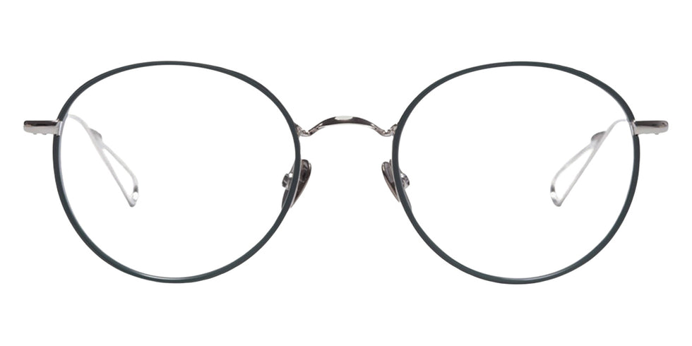 AHLEM® Auber Eyeglasses AH OM046-WHTG-GN-B2 49 - White Gold Green Windsor