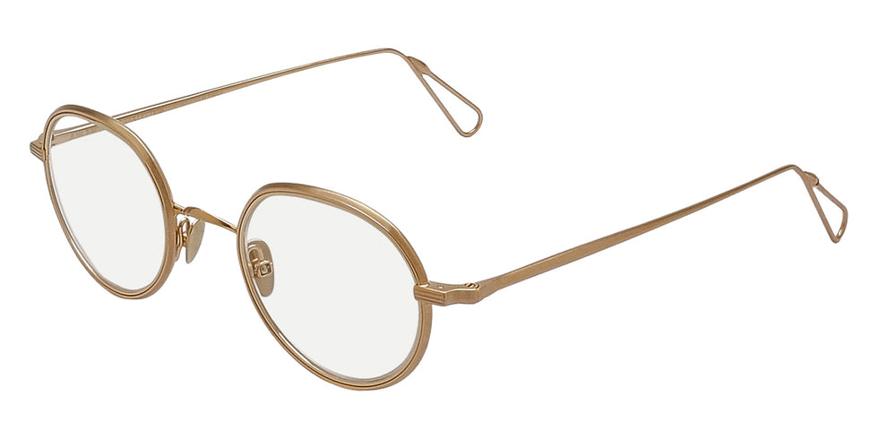 AHLEM® Limited Edition™ Paris 01 Eyeglasses AH OM092-CHBR-CH-B2 46 - Champagne Brushed/Champagne
