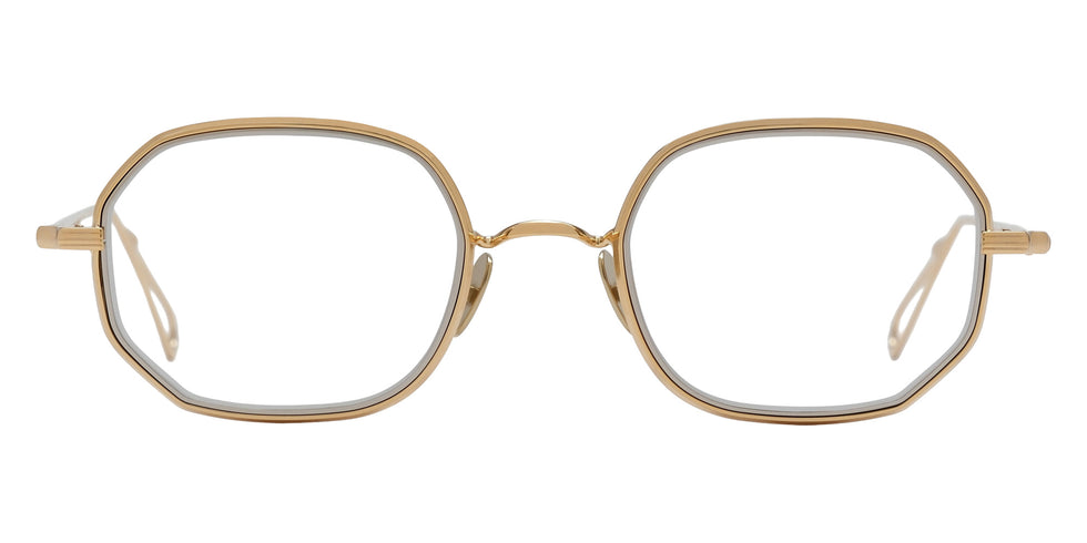 AHLEM® Limited Edition™ Paris 03 Eyeglasses AH OM105-CHAM-PA-B2 47 - Champagne/White Gold