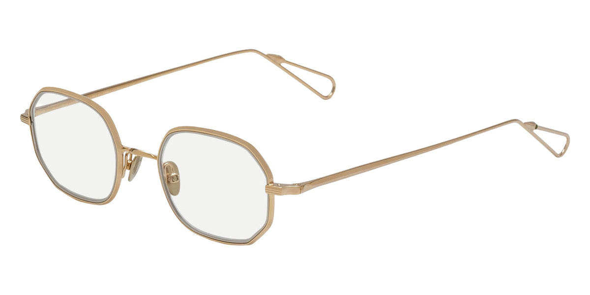 AHLEM® Limited Edition™ Paris 03 Eyeglasses AH OM105-CHAM-PA-B2 47 - Champagne/White Gold