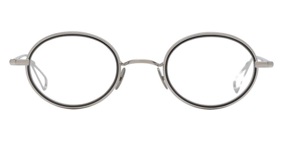 AHLEM® Limited Edition™ Paris 04 Eyeglasses AH OM106-WHTG-RU-B2 44 - White Gold/Ruthenium