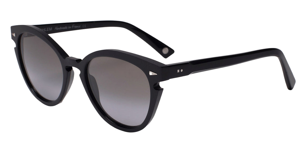AHLEM® Menilmontant Sunglasses AH SA003-BLCK/GYGR4-F1 53 - Black