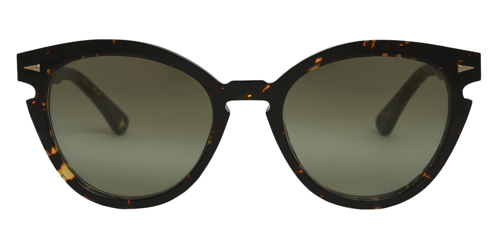 AHLEM® Menilmontant Sunglasses AH SA003-YLWT/GNGG4-F1 53 - Yellow Turtle