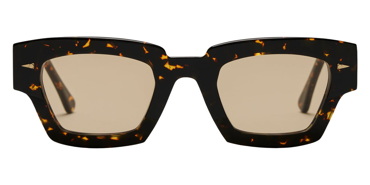 AHLEM® Villette Sunglasses AH SA041-YLWT/JAUN4-F1 48 - Yellow Turtle/Jaune