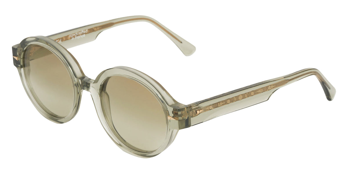 AHLEM® Rue du Soleil Sunglasses AH SA065-THYL/GNLG4-F1 51 - Thymelight/Green Light Gradient