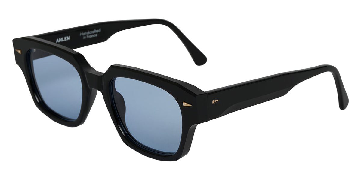 AHLEM® Rivoli Sunglasses AH SA067-BLCK/SKYB4-F1 51 - Black/Sky Blue