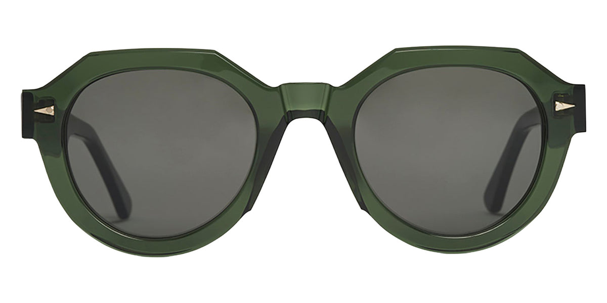 AHLEM® Marcadet Sunglasses AH SA074-DGRN/STOR4-F1 50 - Dark Green/ Storm