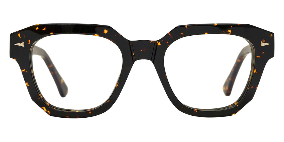 AHLEM® Pont Mirabeau Sunglasses AH SA075-YLWT/GRNL4-F1 49 - Yellow Turtle/Green Light