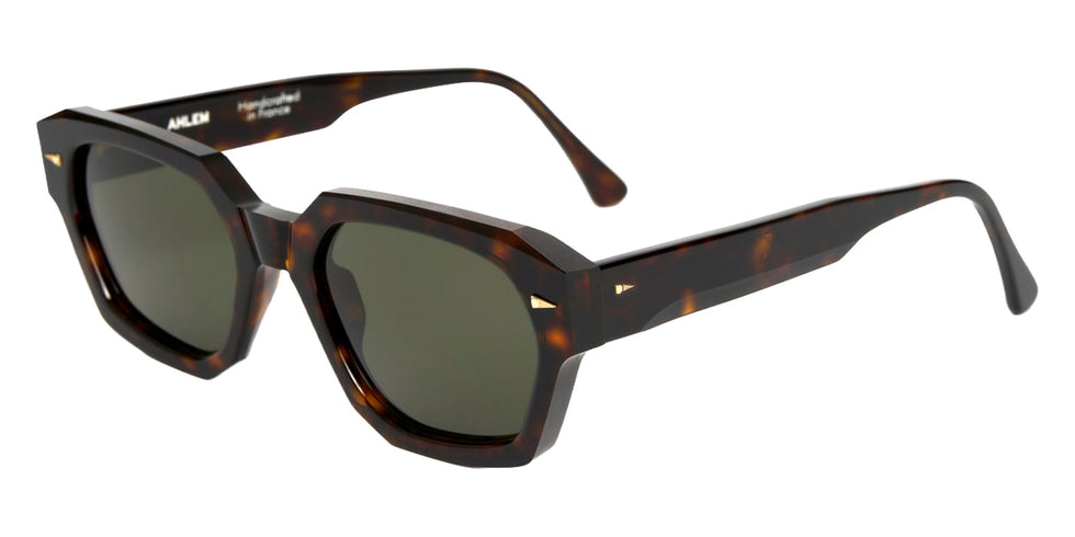 AHLEM® Suffren Sunglasses AH SA082-DRKT/GG154-F1 55 - Dark Turtle/Dark Green
