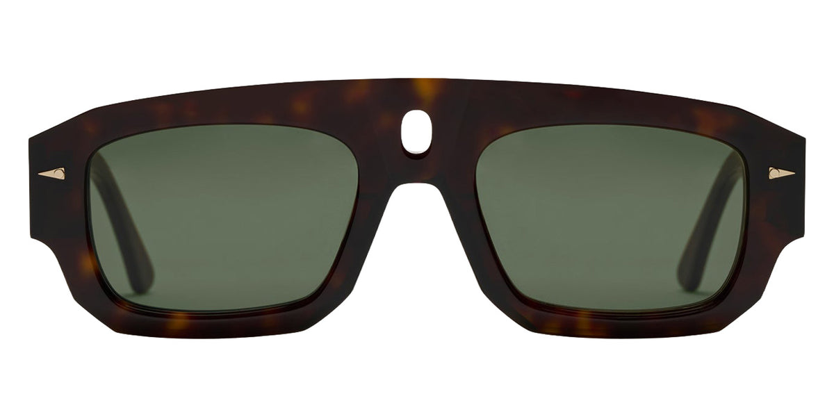 AHLEM® Limited Edition™ AHLEM X GAUCHERE 2809 Sunglasses AH SA090-DRKT/GG154-F1 53 - Dark Turtle/Dark Green