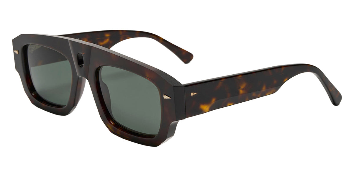 AHLEM® Limited Edition™ AHLEM X GAUCHERE 2809 Sunglasses AH SA090-DRKT/GG154-F1 53 - Dark Turtle/Dark Green