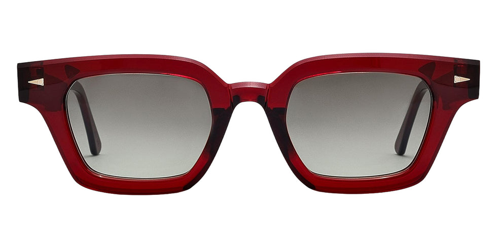 AHLEM® Limited Edition™ Boétie Sunglasses AH SA100-BURG/GNGR4-F1 48 - Burgundy/Green Gradient