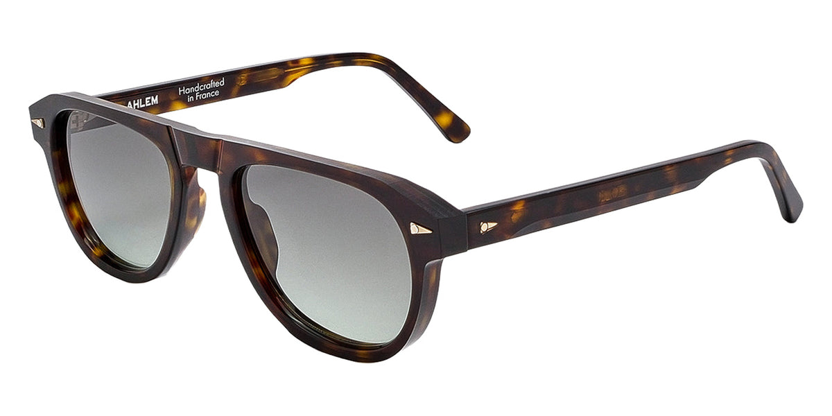 AHLEM® Carrousel Sunglasses AH SA101-DRKT/GNGR4-F1 51 - Dark Turtle/Green Gradient