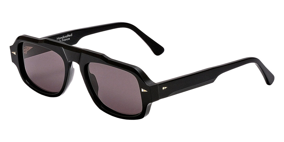 AHLEM® Limited Edition™ George V Sunglasses AH SA109-BLCK/STOR4-F1 54 - Black/Storm