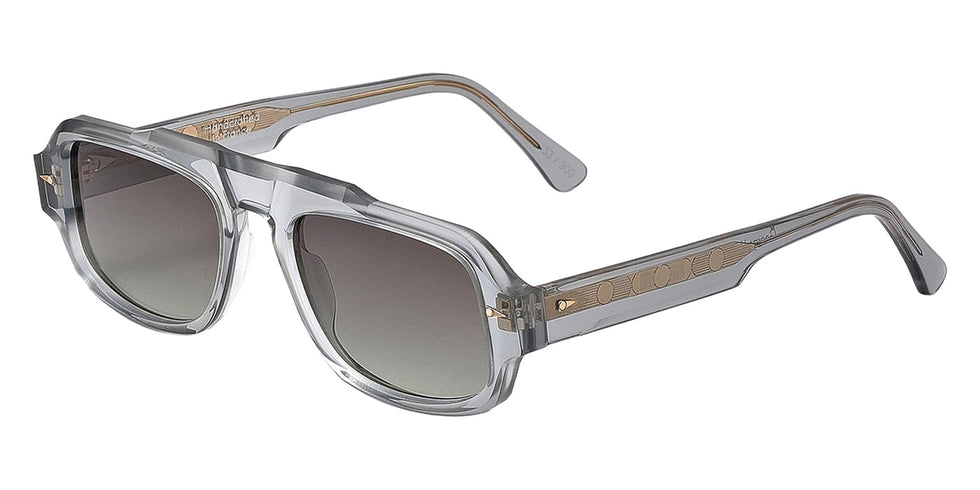 AHLEM® Limited Edition™ George V Sunglasses AH SA109-SEAL/GNGR4-F1 54 - Sealight/Green Gradient