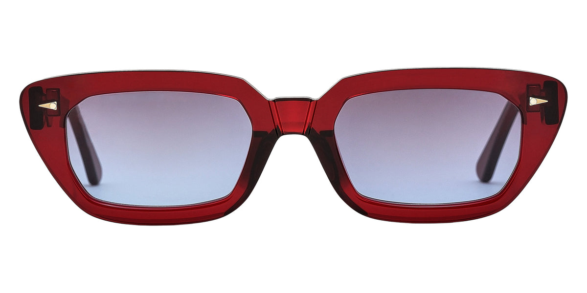 AHLEM® Jeanne Sunglasses AH SA110-BURG/BLGR4-F1 53 - Burgundy/Blue Gradient