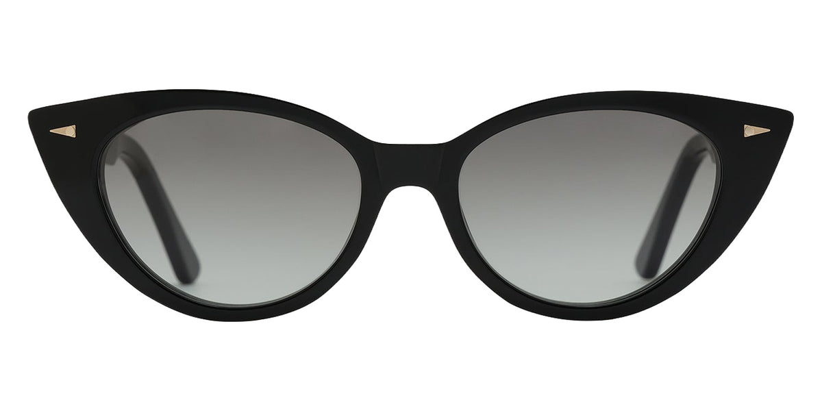 AHLEM® Gambetta Sunglasses AH SA113-BLCK/GNGR4-F1 52 - Black/Green Gradient